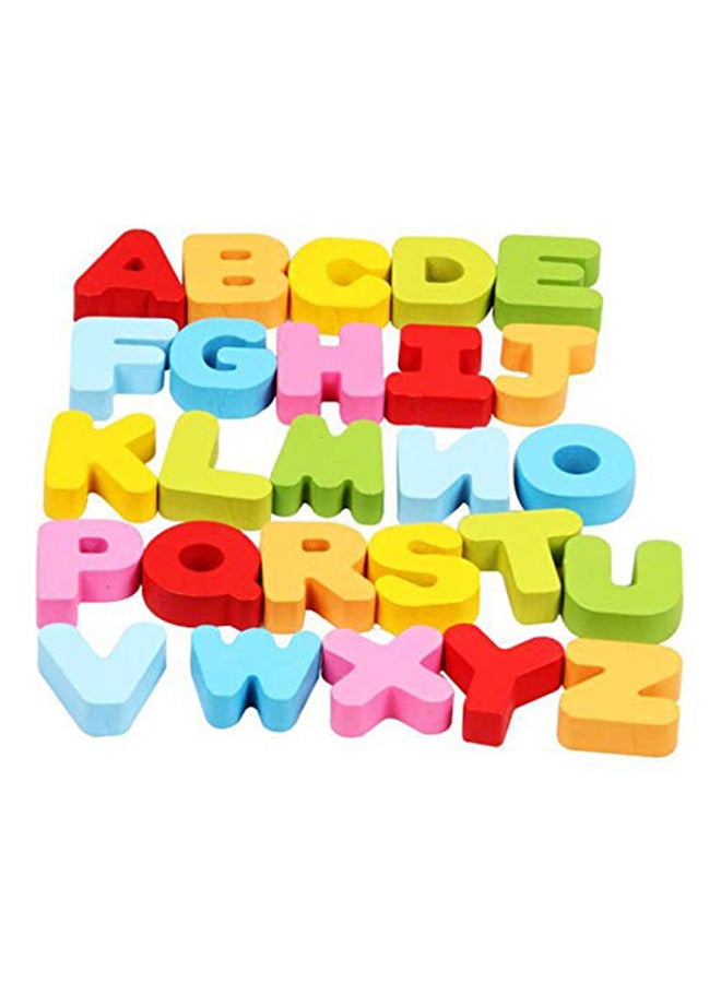 Wooden Alphabet Learning Toy - Image 5