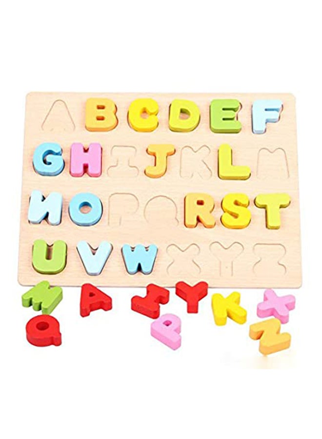Wooden Alphabet Learning Toy - Image 2