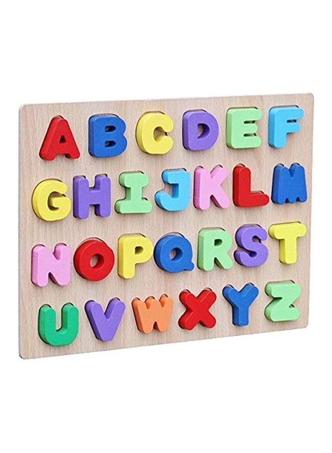 Wooden Alphabet Learning Toy - Image 1