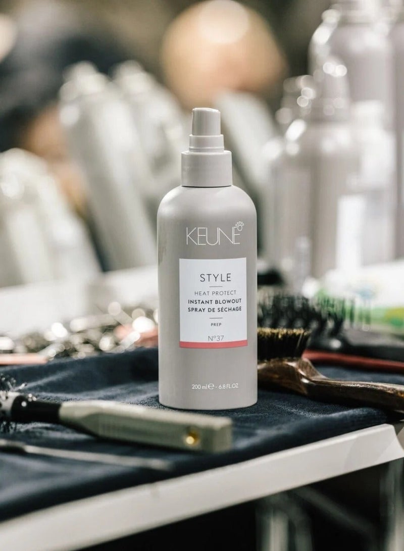 Keune Style Heat Protect Instant Blowout For Hair Prep N37 - New name: Rush Hour Blowdry Accelerator - Image 3
