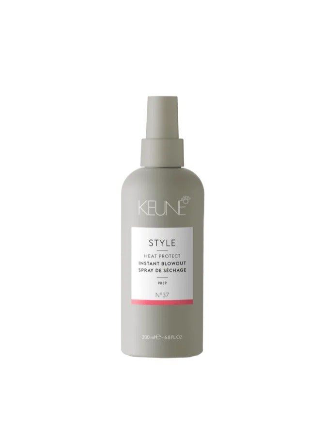 Keune Style Heat Protect Instant Blowout For Hair Prep N37 - New name: Rush Hour Blowdry Accelerator - Image 2