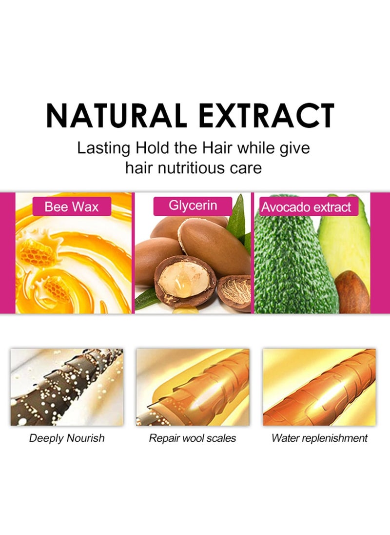 Bestland BestLand Hair Wax Stick, Styling Stick for Edge Control, Hair Finishing, and Frizz/Baby Hair Taming - Slick Back Stick for Kids Women and Men, Tamer for Flyaways, Hair Bun Maker and Accessories  - Image 3