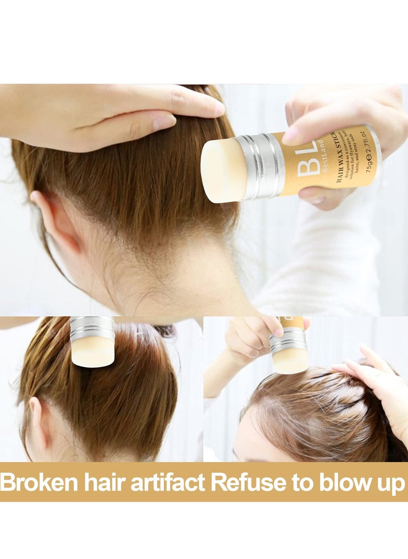 Bestland BestLand Hair Wax Stick, Styling Stick for Edge Control, Hair Finishing, and Frizz/Baby Hair Taming - Slick Back Stick for Kids Women and Men, Tamer for Flyaways, Hair Bun Maker and Accessories  - Image 4