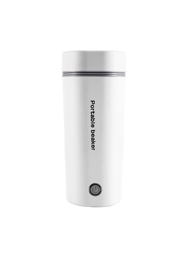 MIXDE Electric Travel Kettle Small Portable Kettle for Boiling Water 350ML Travel Beaker Tea Kettle Hot Water Boiler Stainless Steel Automatic Shut Off for Making Tea Coffee - Image 1