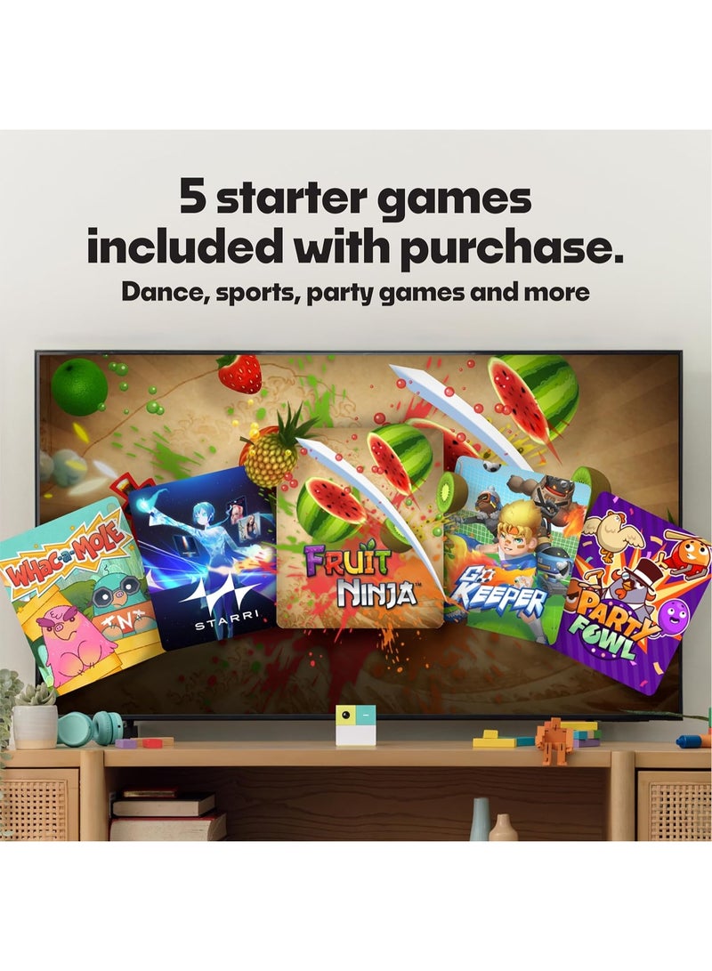 Nex Playground play system, indoor family game night, fun games and physical play, unique AI-powered video game console, turns the living room into a family play area - Image 4