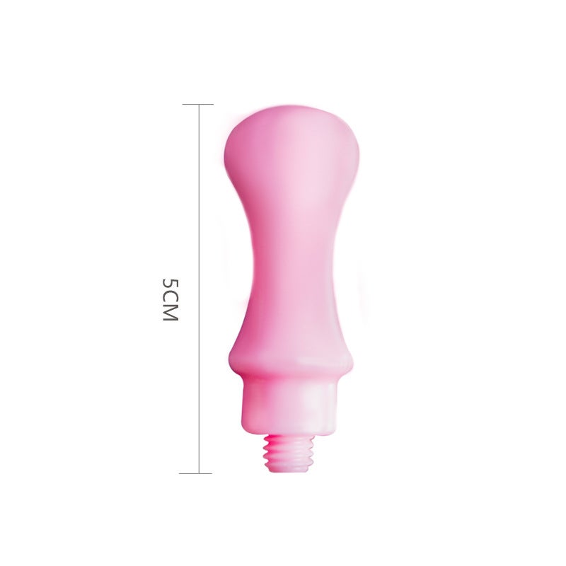 Paint seal handle wholesale factory foreign trade cross-border diy production paint wax seal seal head handle round cat claw mouth Pink round handle 