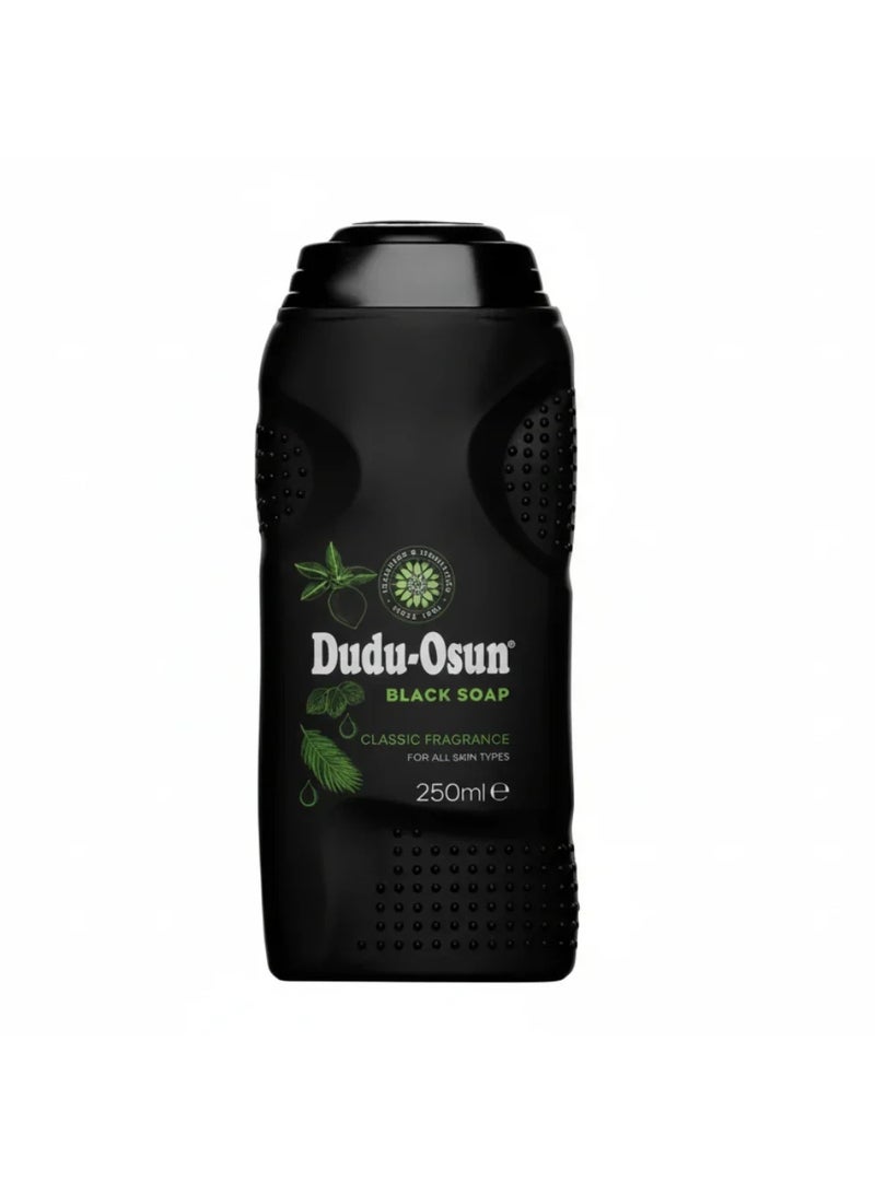 Black Liquid Soap Classic Fragrance (250 ml)