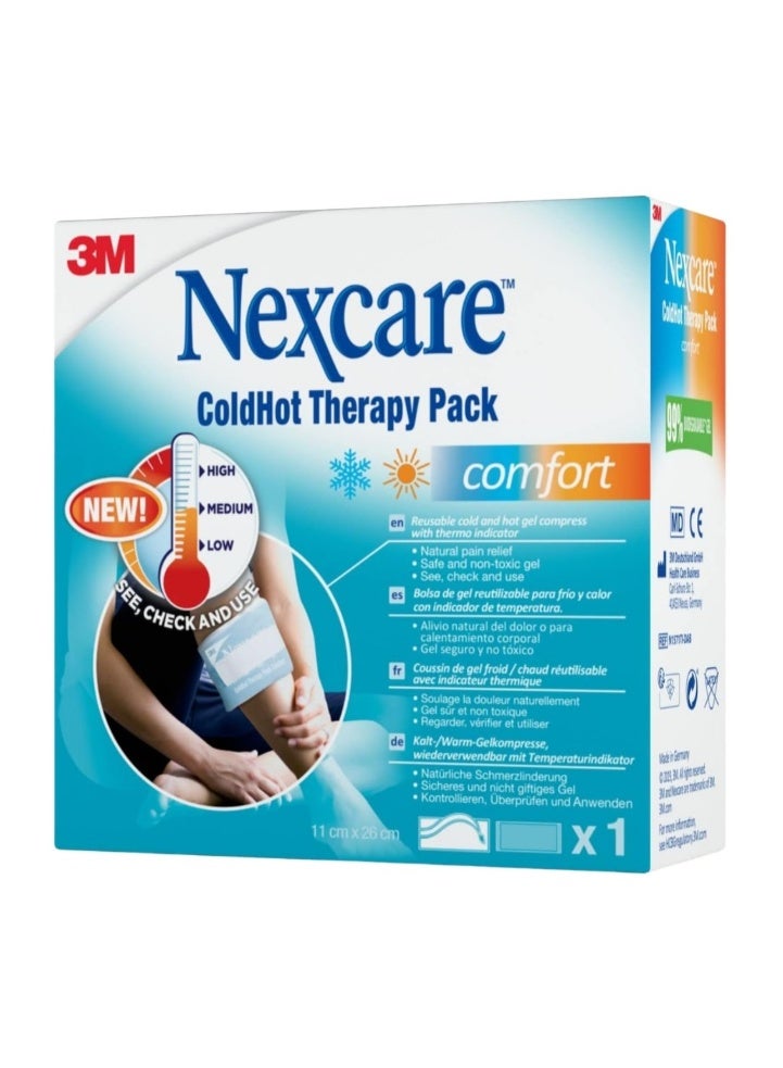 3M NEXCARE COLD HOT COMFORT WITH INDICATOR 1'S PACK 11X26 CM - Image 1
