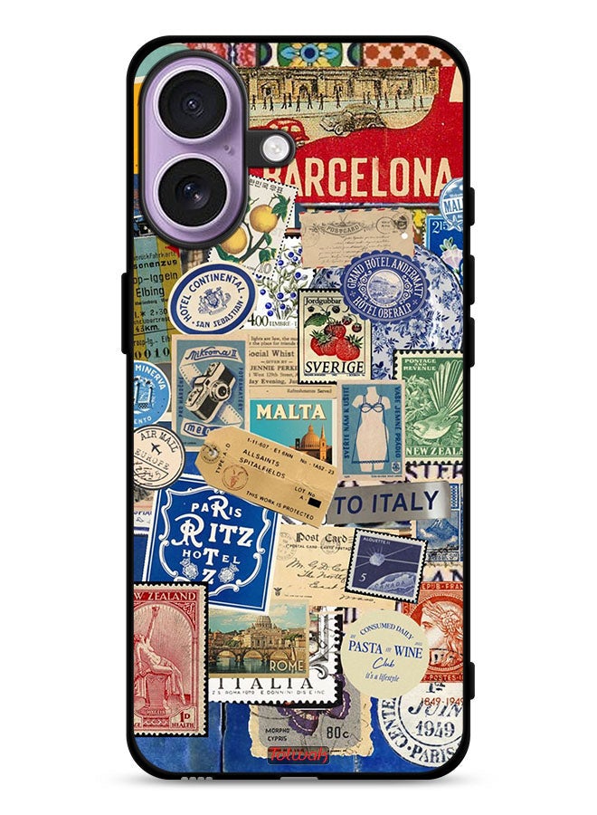 Tolwak Apple iPhone 17 Protective Case Cover Stickers Of Different Cities - Image 1