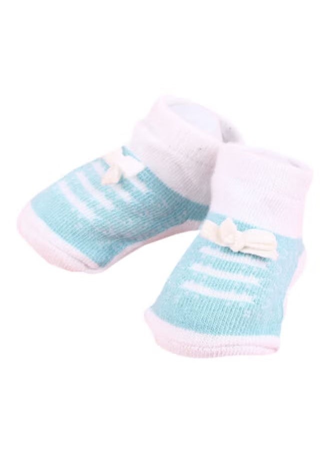 Generic - 5 Pairs of Baby Cotton Socks Breathable Sweat-Absorbent and Skin-Friendly Cotton Socks - Image 1
