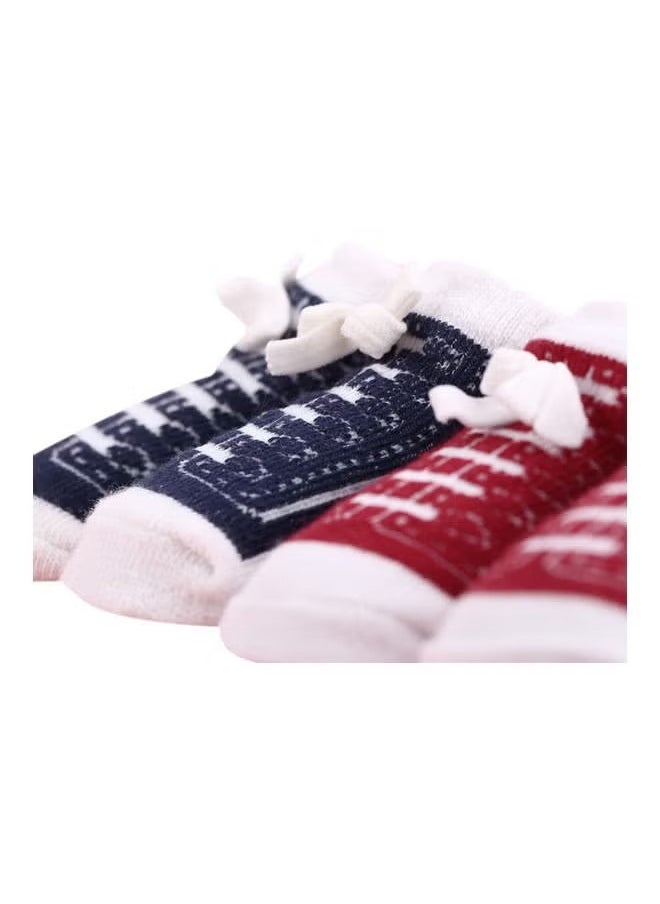 Generic - 5 Pairs of Baby Cotton Socks Breathable Sweat-Absorbent and Skin-Friendly Cotton Socks - Image 1