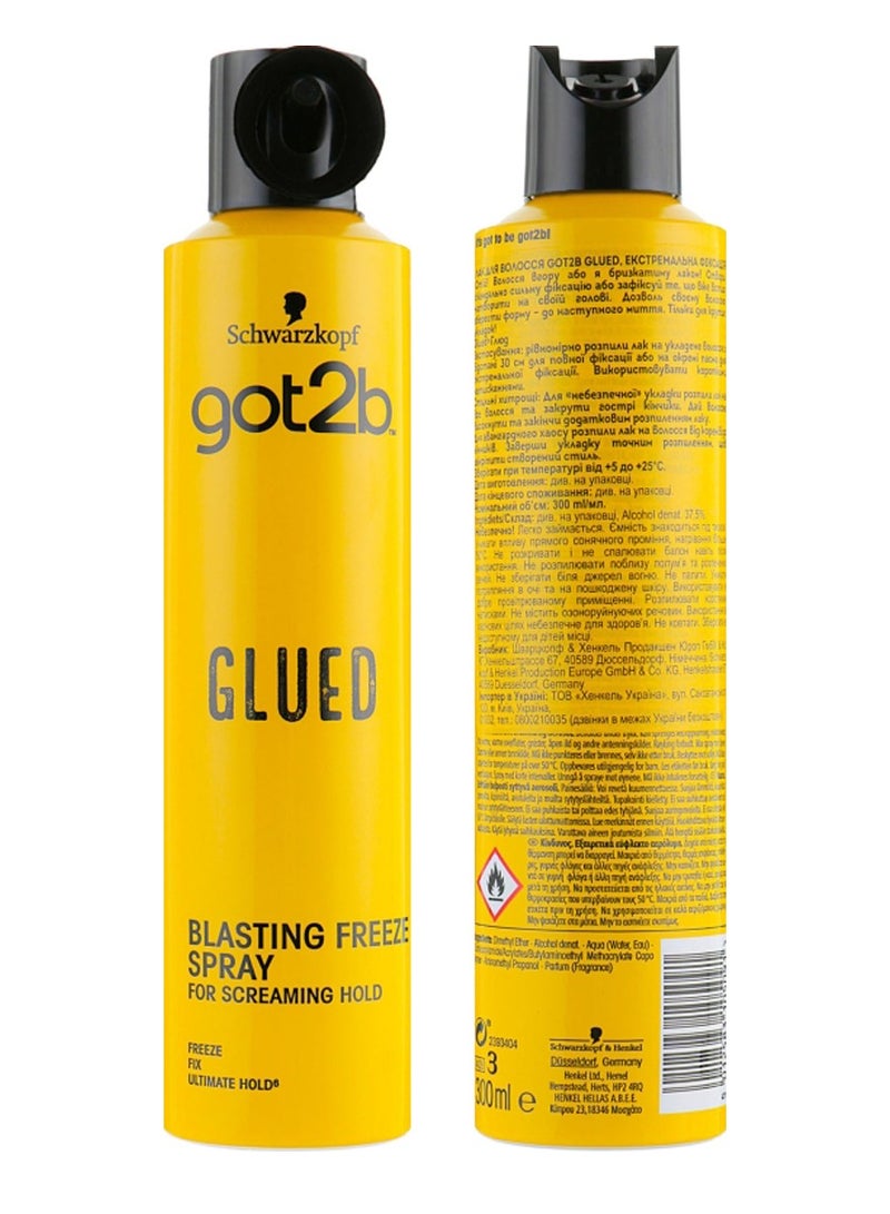 Got2b Blasting Freeze Hair Spray 300 ML - Image 3