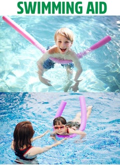 QUTOOB Best Swimming Floats for Kids - Swimming Floating Foam Stick, 150cm, Bendable and Flexibile- Swimming Noodles of Purple Color  - Image 3