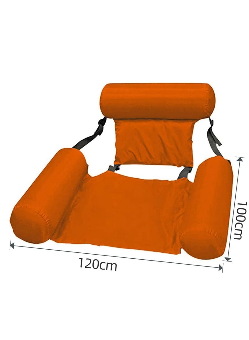 سيوسي السباحة كرسي عائم بركة نفخ الصيف تعويم حزب الاطفال الكبار سرير عائم مقعد أحواض المياه المحمولة طوي - Image 5