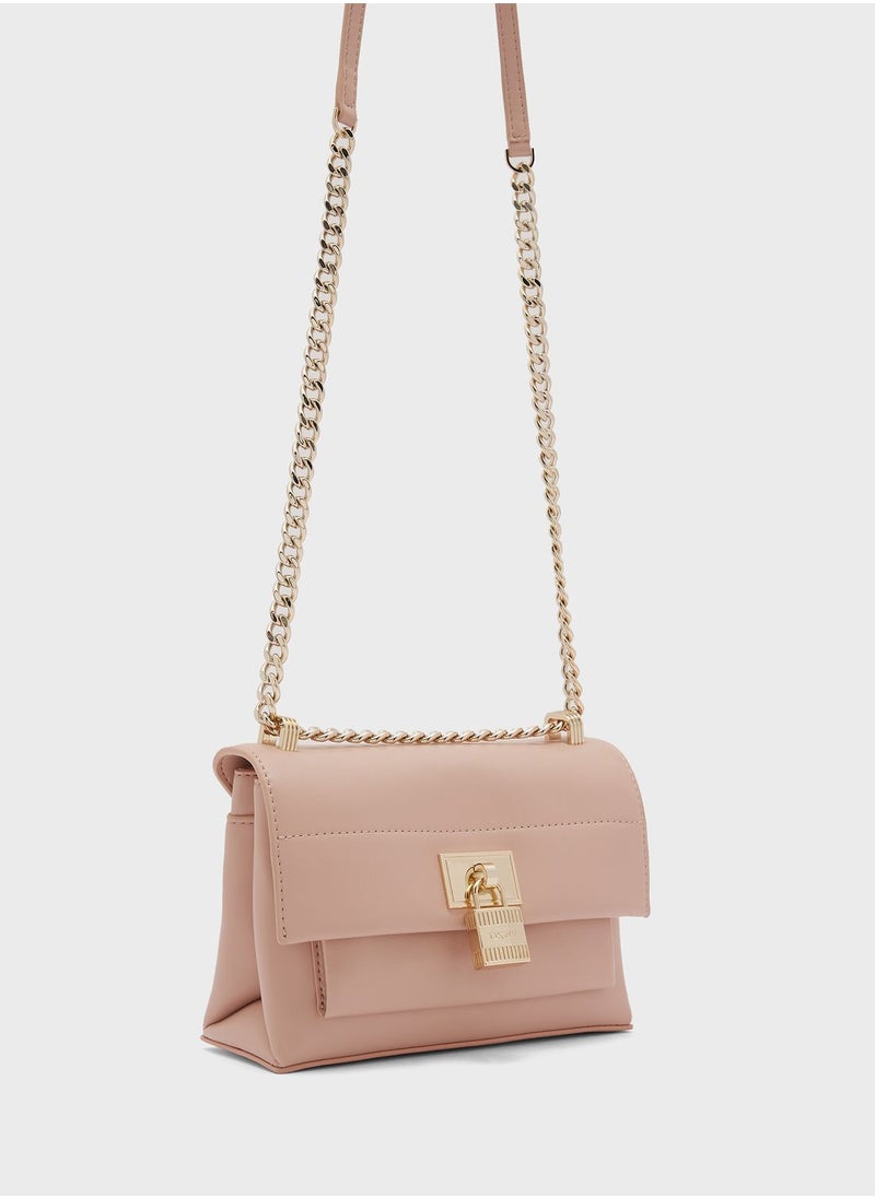 DKNY - Evie Small Flap Over Crossbody Bags - Image 1