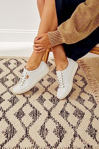 Ecco Womens Soft VII Fashion Sneaker, White, 41 EU/10-10.5 M US - Image 3