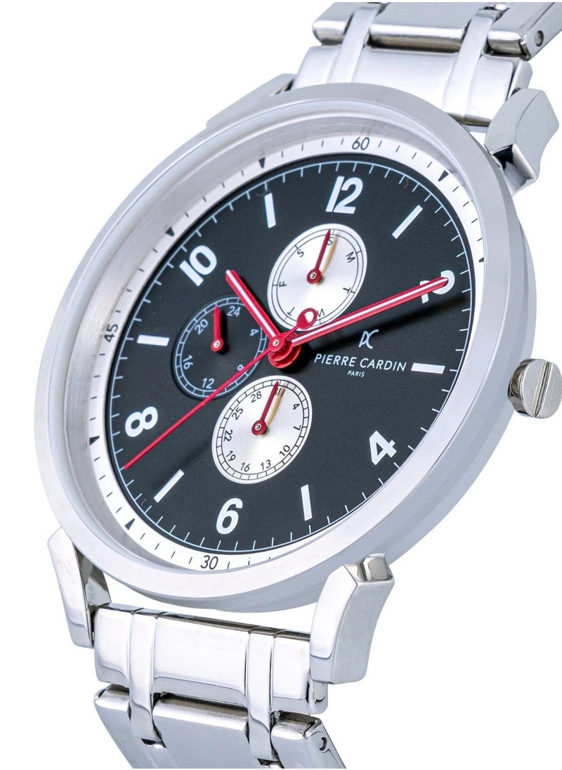 pierre cardin Pierre Cardin Stainless Steel Analog Men's Watch With Silver CPI.2083  - Image 2