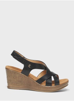 Multi Strap Wedge Sandals
