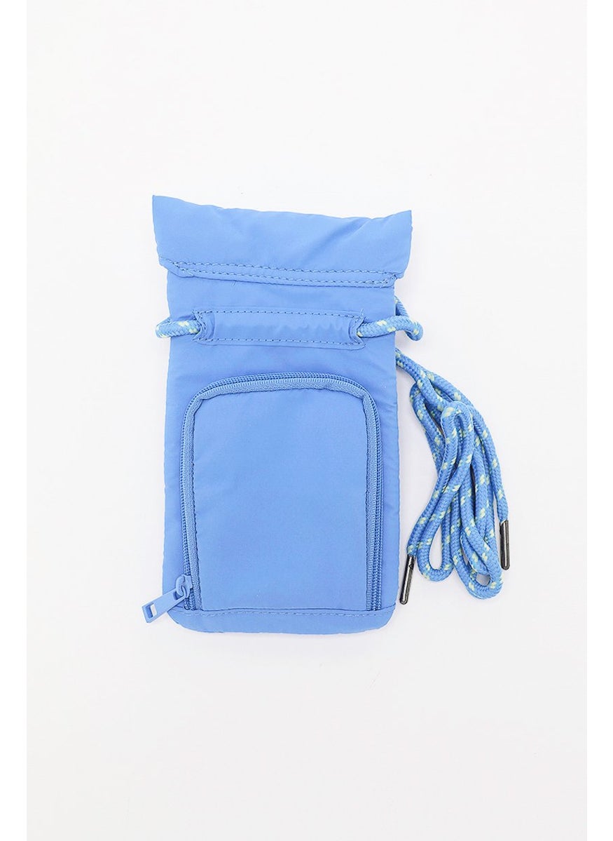 Tchibo Multifunctional Bag 17 H x 10 L x 2.5 W cm, Light Blue  - Image 1
