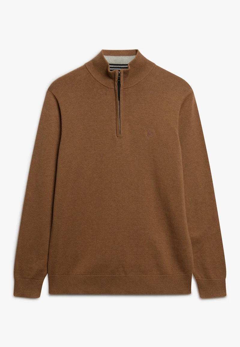 Superdry  Essentials Cotton Half Zip Jumper for Men | Best Price UAE