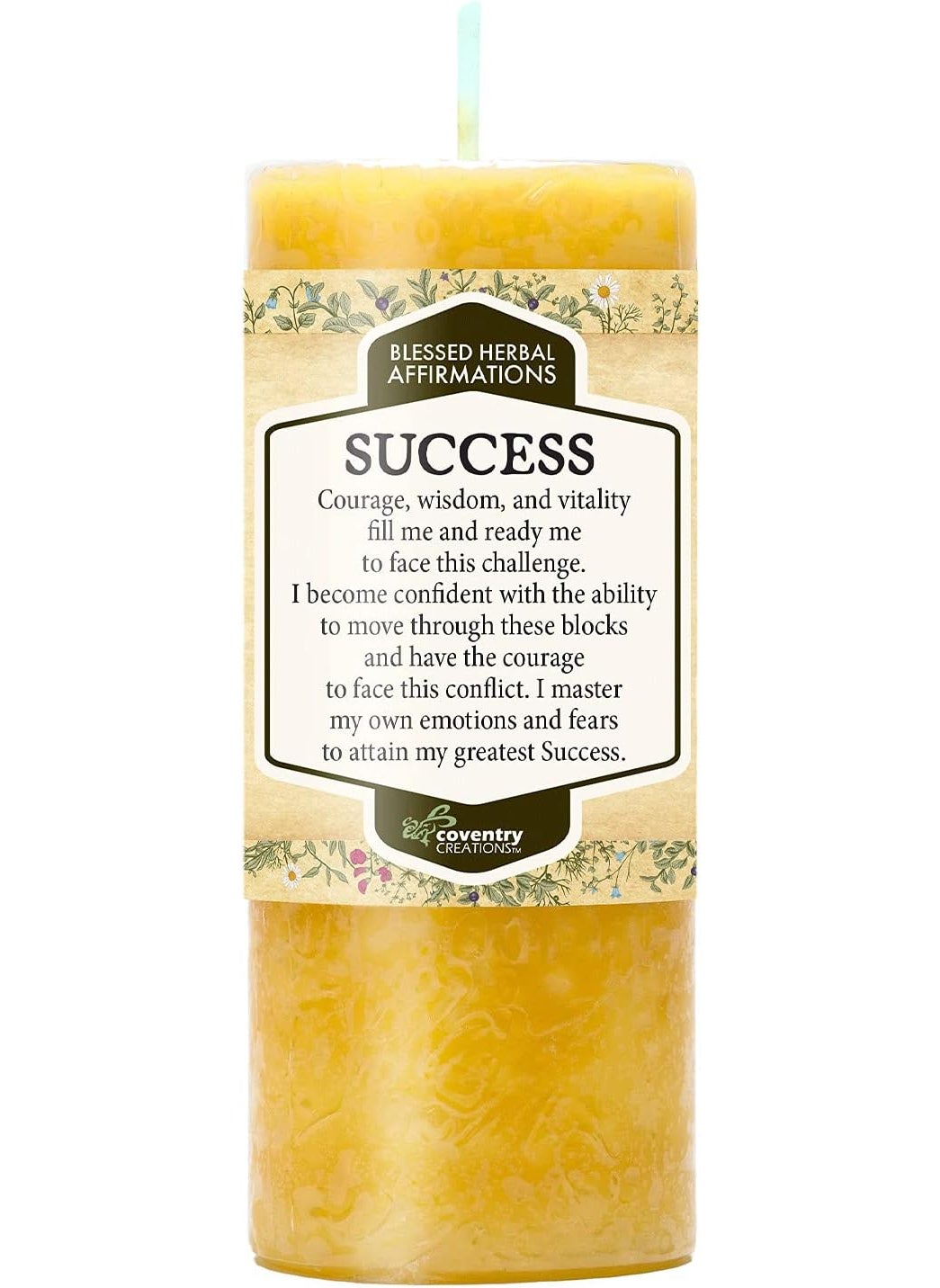 Coventry Creations Affirmations - Success Candle  - Image 1
