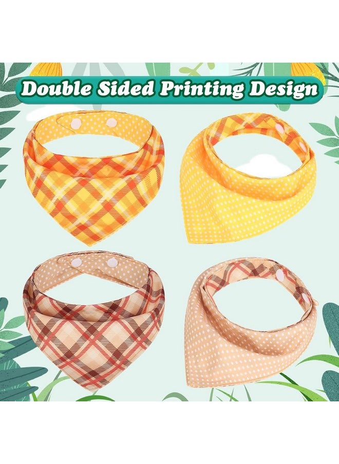 PAWCHIE PAWCHIE Dog Bandanas Small Reversible Styles Pet Triangle Scarf Bibs - Adjustable with Two Snaps - Kerchief Set Accessories for Dogs, Puppy, Cats  - Image 4