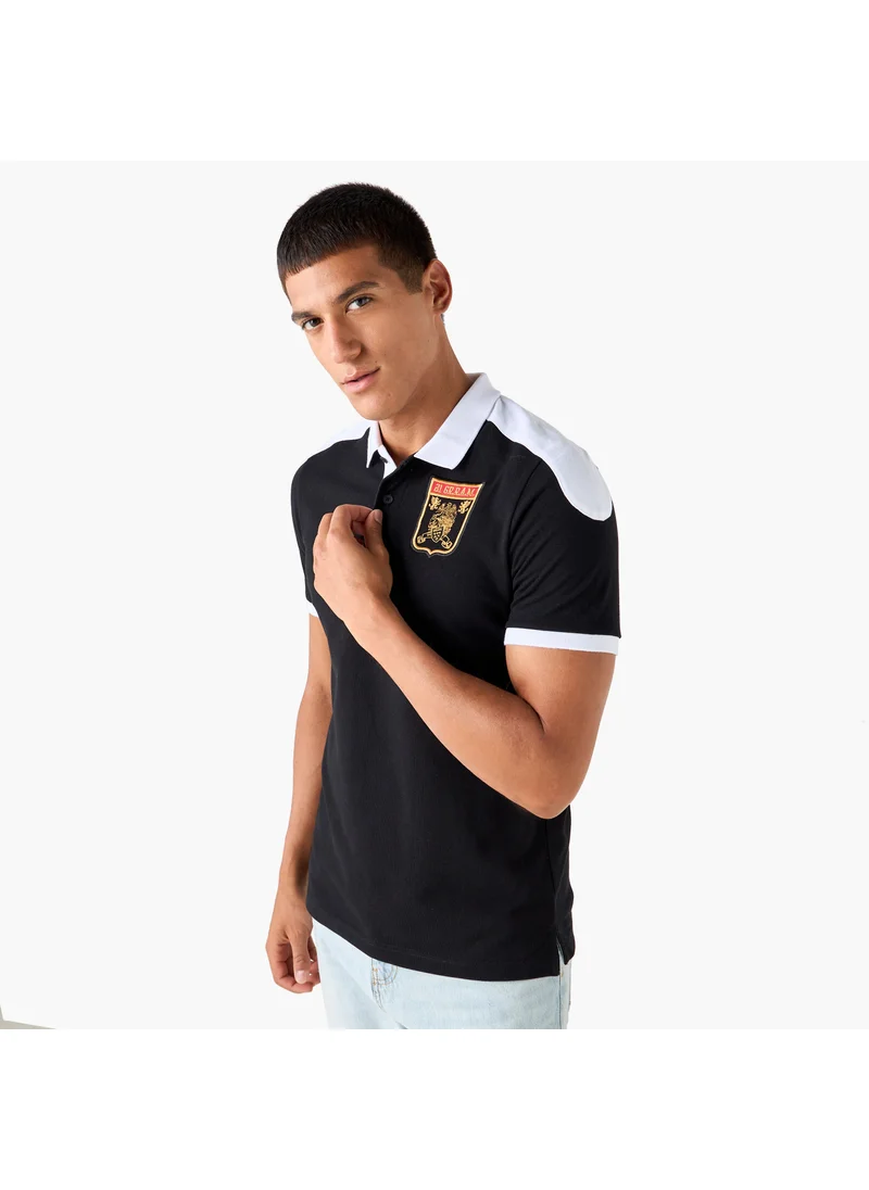 فاف Embroidered Polo T-shirt
