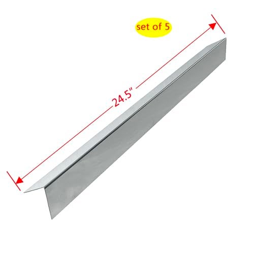 Direct Store Parts DP110 24.5 Inch Stainless Steel 7539 7540 Flavorizer Bars for Weber Genesis 300 Series Grills with Side Controls Knobs, Genesis E310 E320 S310 S320 EP310 EP320 (2007-2010) - Image 3
