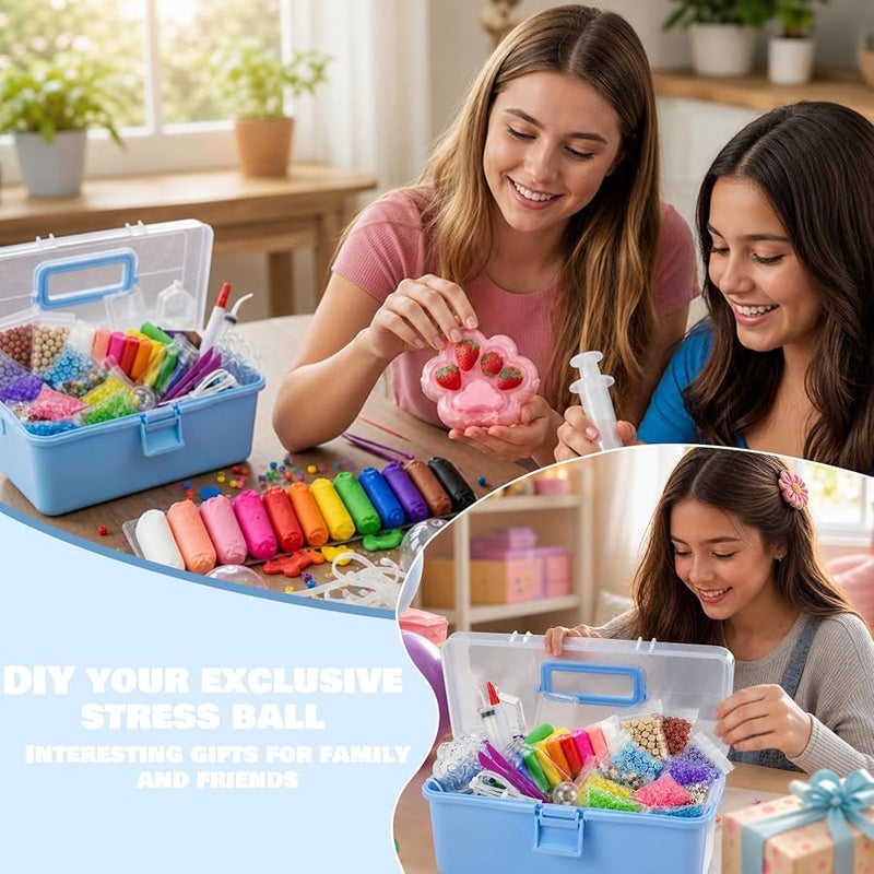 جيو مجموعة صنع مرن 14 جلدية TPR DIY لعب فنية - Image 5