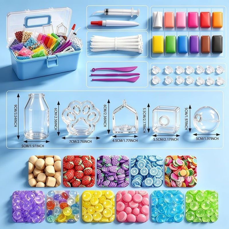 جيو مجموعة صنع مرن 14 جلدية TPR DIY لعب فنية - Image 2