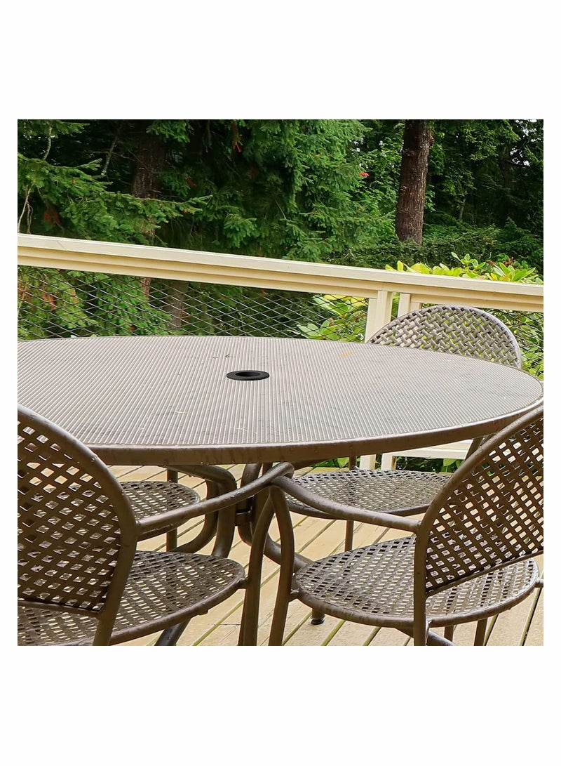 Y&D Umbrella Cone Wedge 4 Pack Parasol Base Stand Sunshade Spacer Plug Patio Table Hole Ring for Diameter 2 to 2.5 Inch Garden Opening  - Image 4