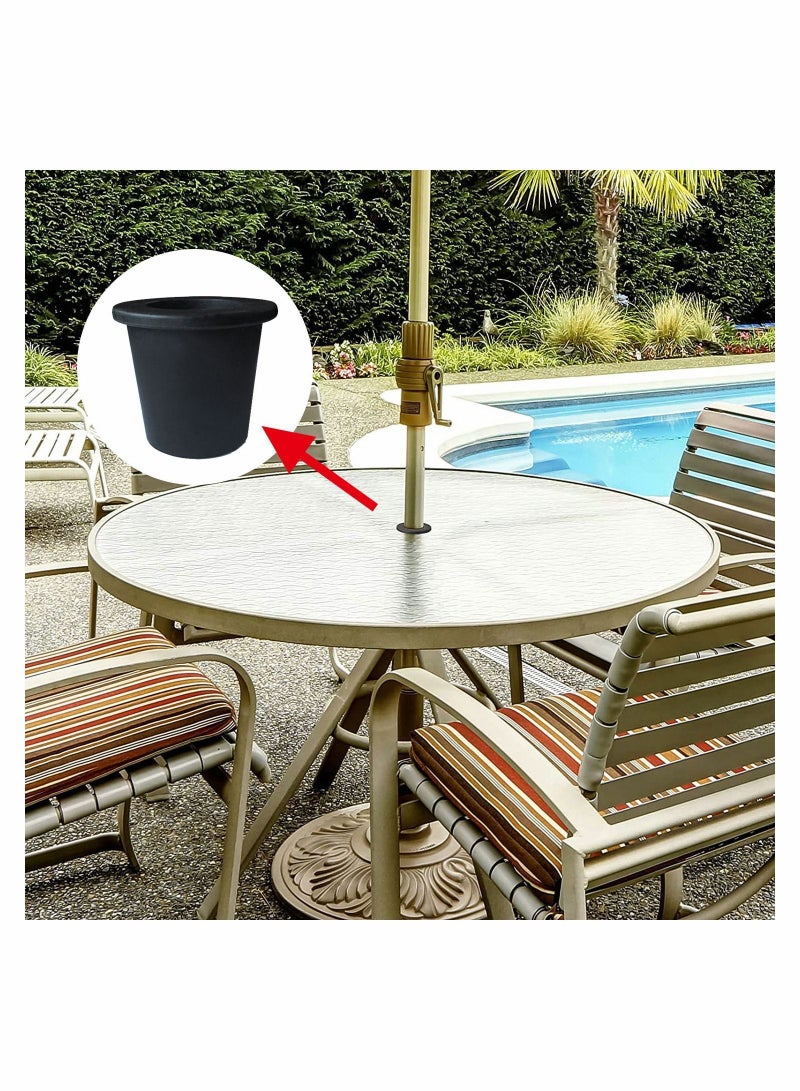 Y&D Umbrella Cone Wedge 4 Pack Parasol Base Stand Sunshade Spacer Plug Patio Table Hole Ring for Diameter 2 to 2.5 Inch Garden Opening  - Image 2