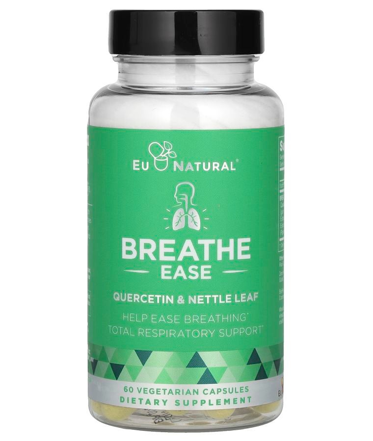 Breathe Ease Quercetin & Nettle Leaf 60 Vegetarian Capsules