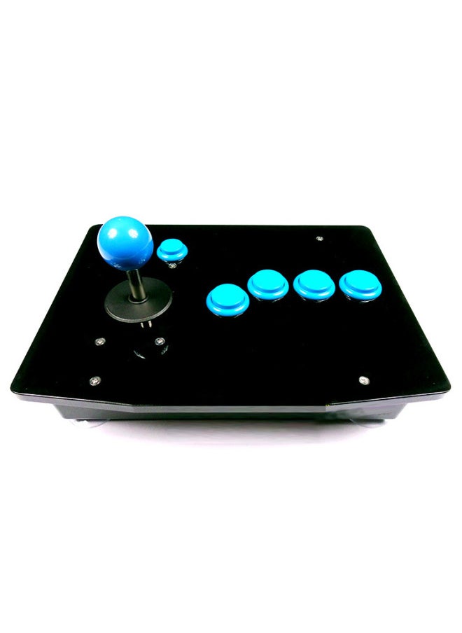 General Rocker Round Gear King Rocker Rocker Android Mobile Phone Rocker Arcade Play Space Game Rocker E-Sports-Product Color:(mobile Phone + Computer) Two-character Standard  - Image 5