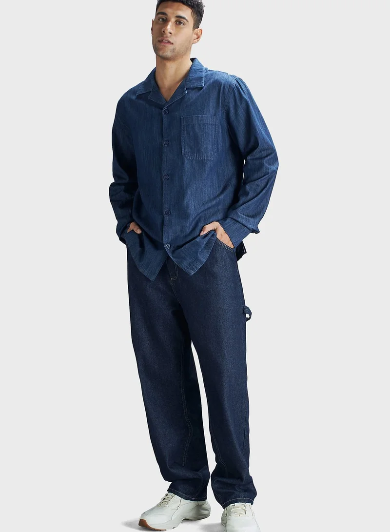 Lee Cooper Baggy Carpenter Jeans