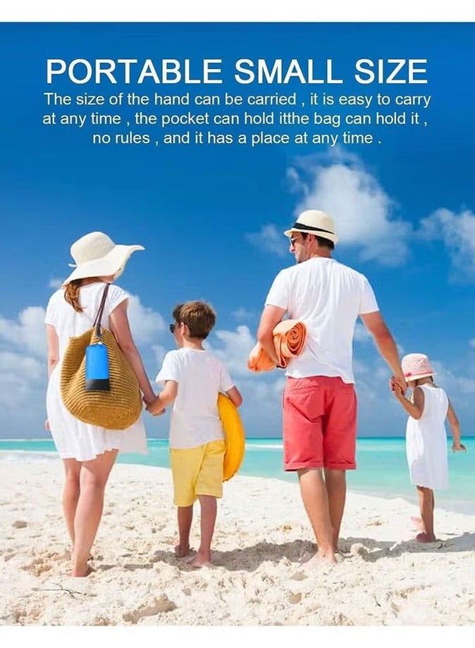 BLOOMING TIME Sand-free beach mat, quick-drying, scratch-resistant nylon compact outdoor blanket, picnic mat for camping and hiking - Image 5