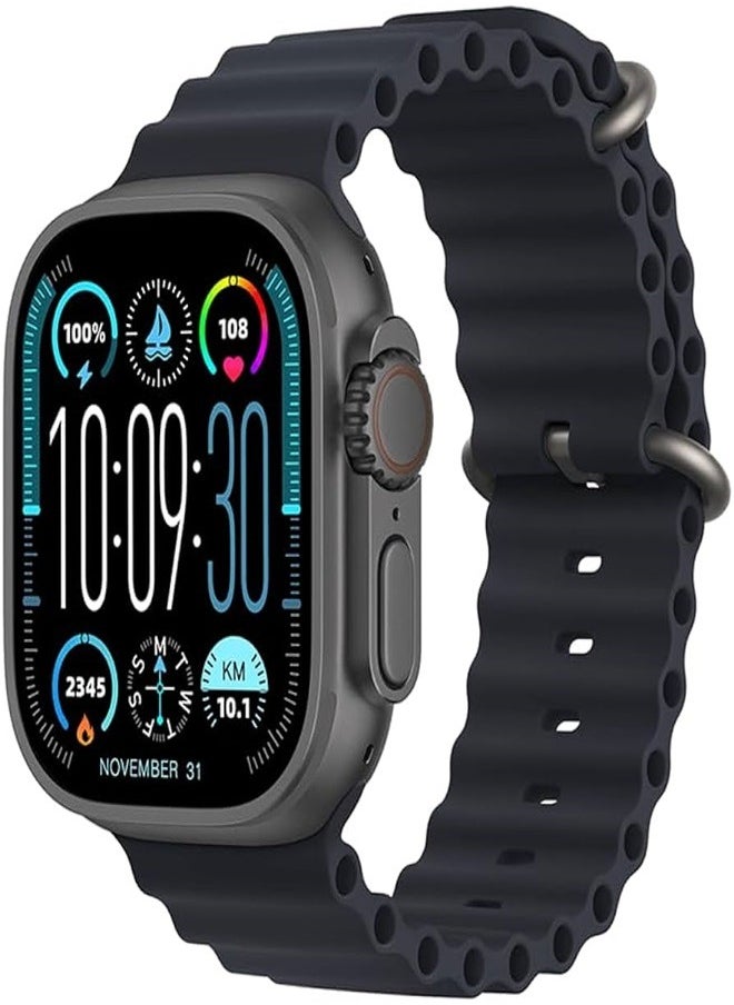 Wearfit Pro - HK9 ULTRA 2 Series 9 Wearfit Pro (2024) SmartWatch 2.12 Inch SUPER AMOLED Display  Open AI Chat GPT GPS NFC Bluetooth V5 Call Wireless Charger - Image 1