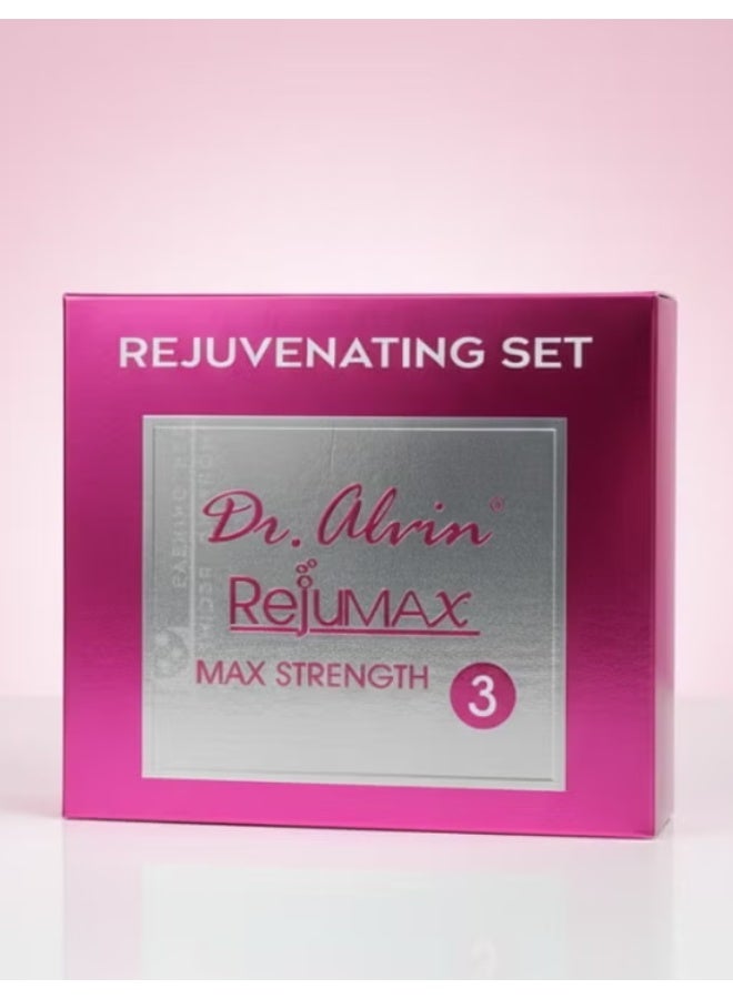 Dr. Alvin Rejumax Rejuvenating Max Strength Set No 3 Facial Skin Care Whitening Anti Acne Brightening Exfoliating - Image 1