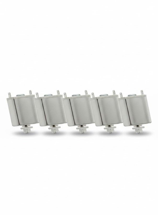 SP Electron DC Micro Geared Motor with Plastic Output Pinion (Pack of 5) - Image 1