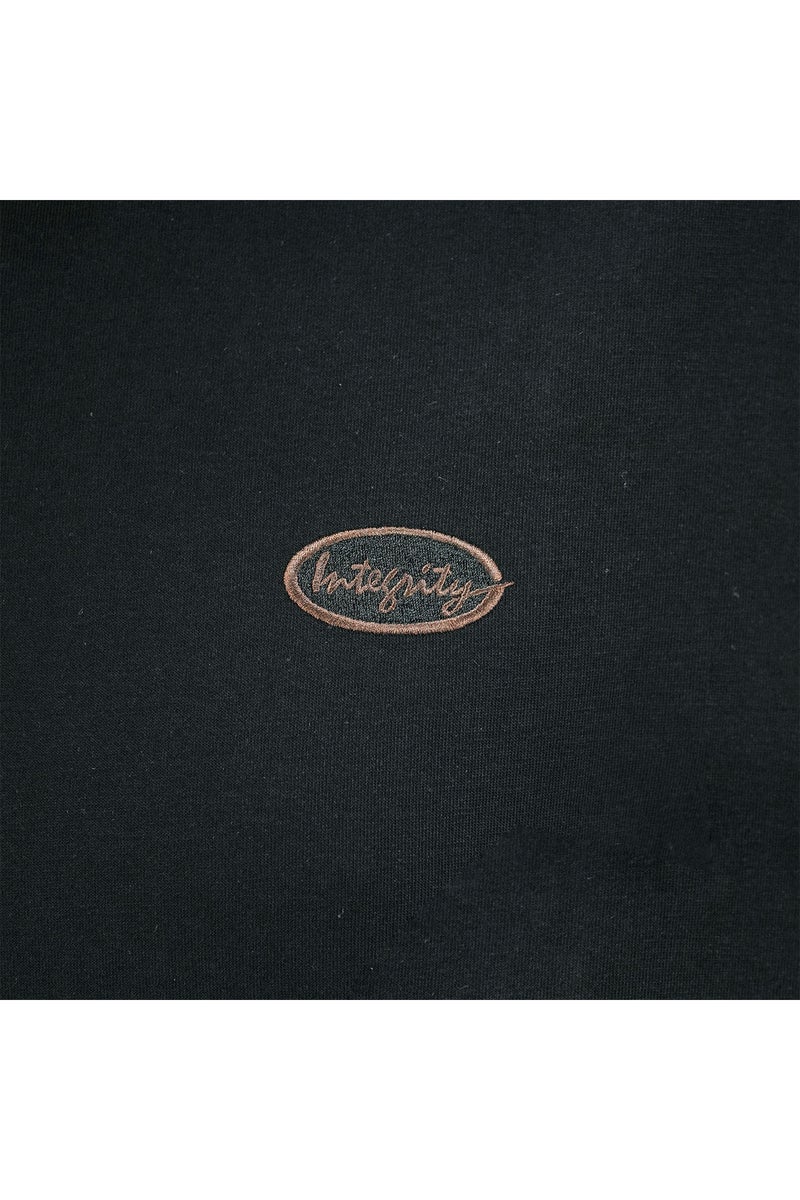 جيوردانو تيشيرت رجالي بياقة دائرية أسود من جوردانو - Image 3