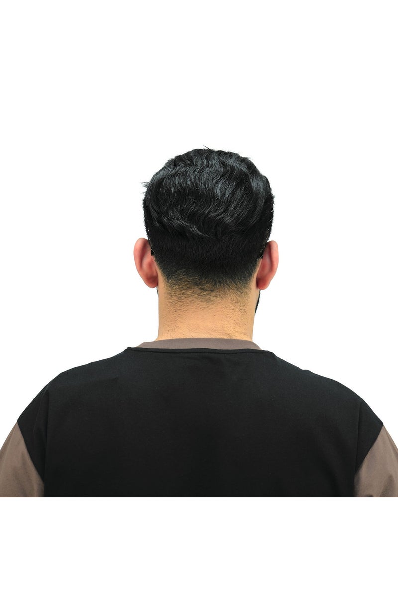 جيوردانو تيشيرت رجالي بياقة دائرية أسود من جوردانو - Image 5