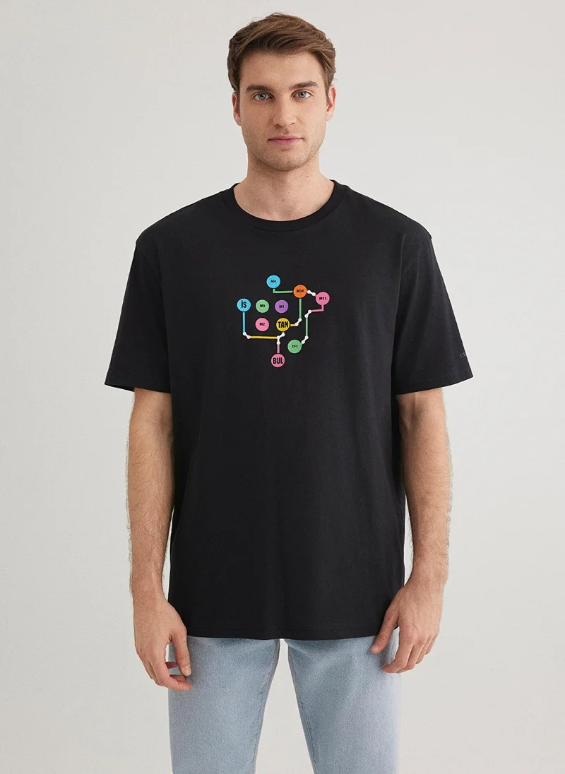 MAVI Black Istanbul T-Shirt