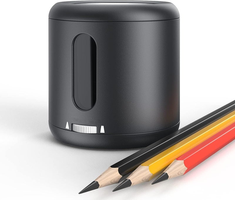X spring Electric Pencil Sharpener, Portable Battery Pencil Sharpener For Lightweight, Electric Pencil Sharpeners For Kids, Usb Powerd Pencil Sharpeners For Artist Classroom School Work - Image 1