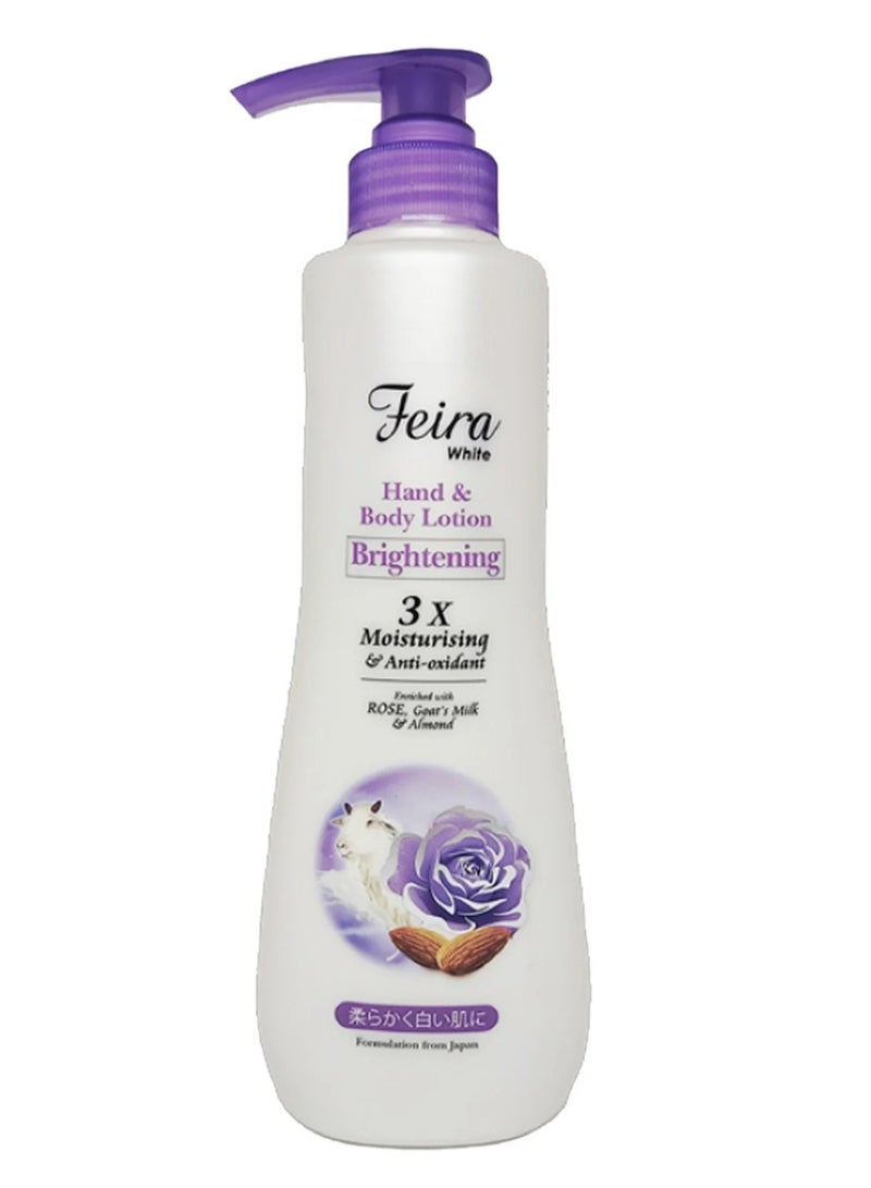 Brightening Rose Hand & Body Lotion 600 ML