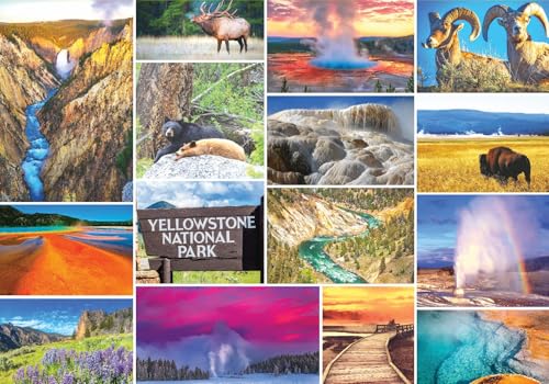 Better Me Yellowstone National Park 1000 Piece Puzzle USA National Parks Puzzle Ideal for Hikers Travelers Adults Teens Family Great National Park Gifts - Image 1