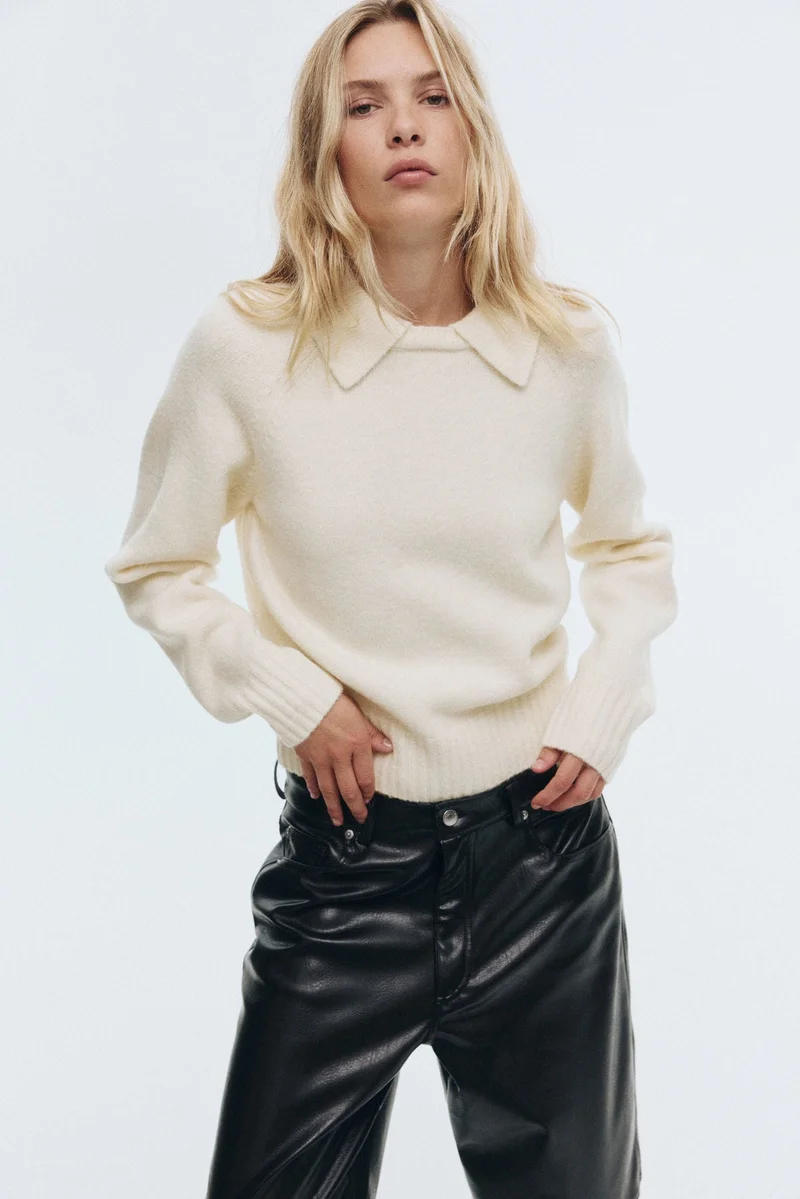 H&M Collared jumper