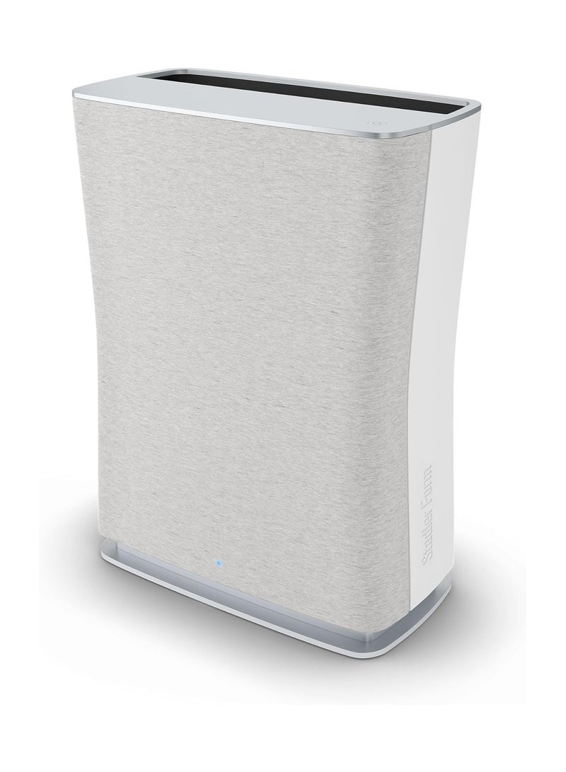 Stadler Swiss Design Air Purifier Roger Little Dual Filter Activated Carbon HEPA 12 Built in IAQ and Gas Sensors Textile Pre Filter with Hygiene Function Up to 33 square meter White 2 Year Warranty by ManufacturerSwiss Design Air Purifier Roger Little Dual Filter Activated Carbon HEPA 12 Filter Built in IAQ and Gas Sensors Textile Pre Filter with Hygiene Function Up to 33 square meter White 2 Year Warranty by Manufacturer - Image 1