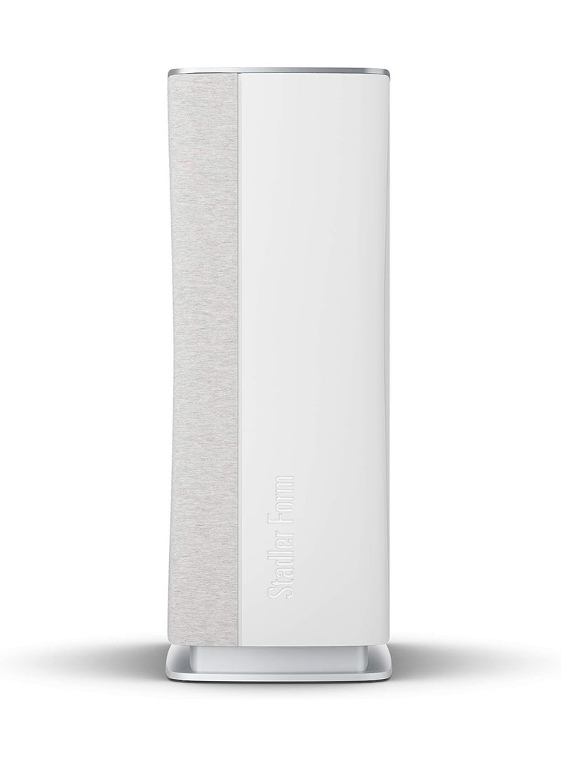 Stadler Swiss Design Air Purifier Roger Little Dual Filter Activated Carbon HEPA 12 Built in IAQ and Gas Sensors Textile Pre Filter with Hygiene Function Up to 33 square meter White 2 Year Warranty by ManufacturerSwiss Design Air Purifier Roger Little Dual Filter Activated Carbon HEPA 12 Filter Built in IAQ and Gas Sensors Textile Pre Filter with Hygiene Function Up to 33 square meter White 2 Year Warranty by Manufacturer - Image 3