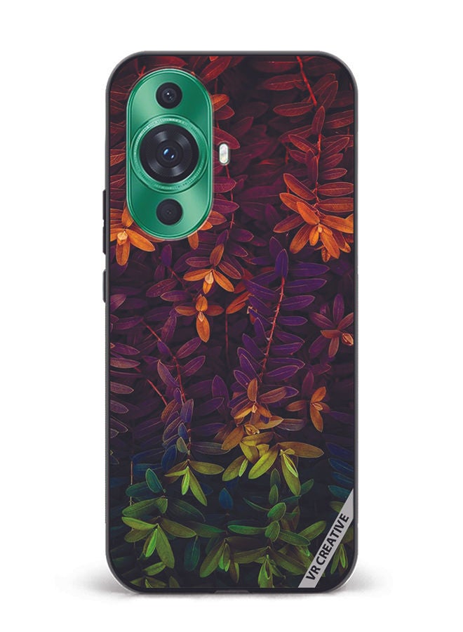 VR CREATIVE Protective Case Cover For Huawei nova 11 Pro Leaves Design Multicolour - Image 1