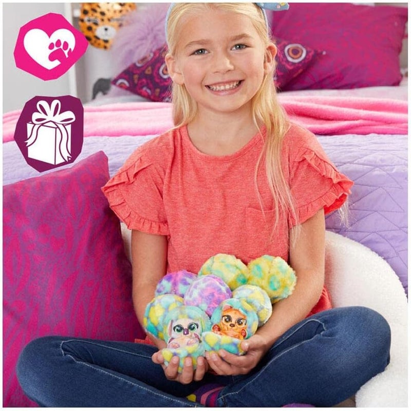 FurReal Rollies Animatronic Plush Toy: Unboxing Fun, Electronic Sounds, Surprise Accessory; 9 Different Pets to Collect, Ages 4 and Up - Image 3